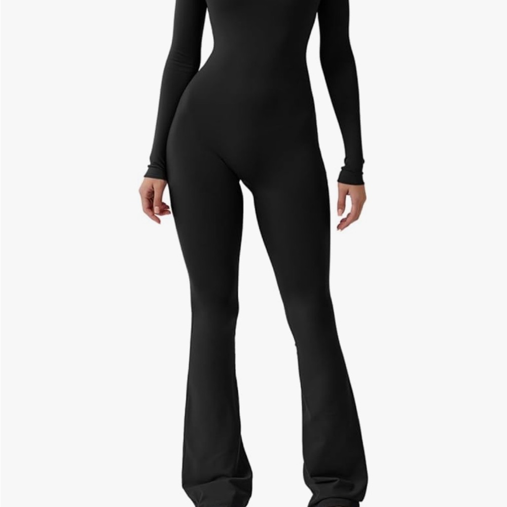 Sporty Black Women's Jumpsuit
